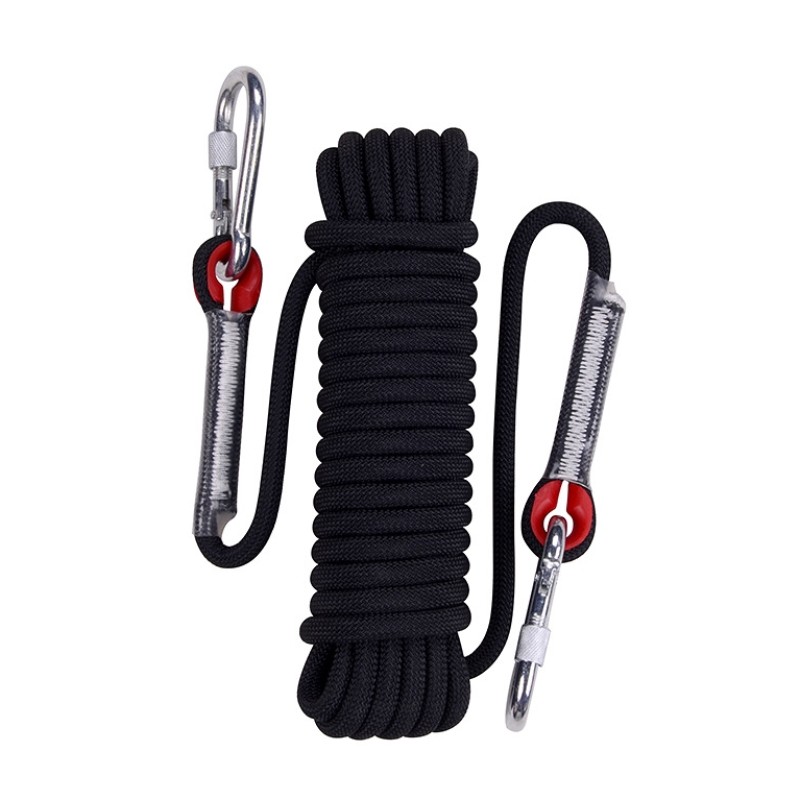 Safety Rope Manufacturer - Cross-Border Outdoor Rock Climbing Equipment Polyester Braided Safety Rope