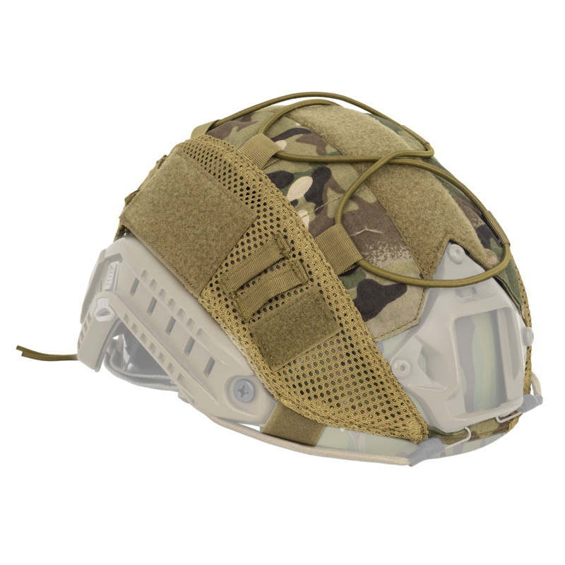 Helmet Cover Manufacturer - Outdoor Protective CS Field Camouflage Fast Helmets Cloth Cover Tactical