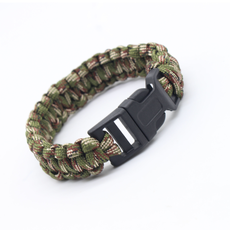Paracord Bracelet Supplier - Parachute Cord Bracelet Outdoor Braided Rope for Emergency Survival Paracord