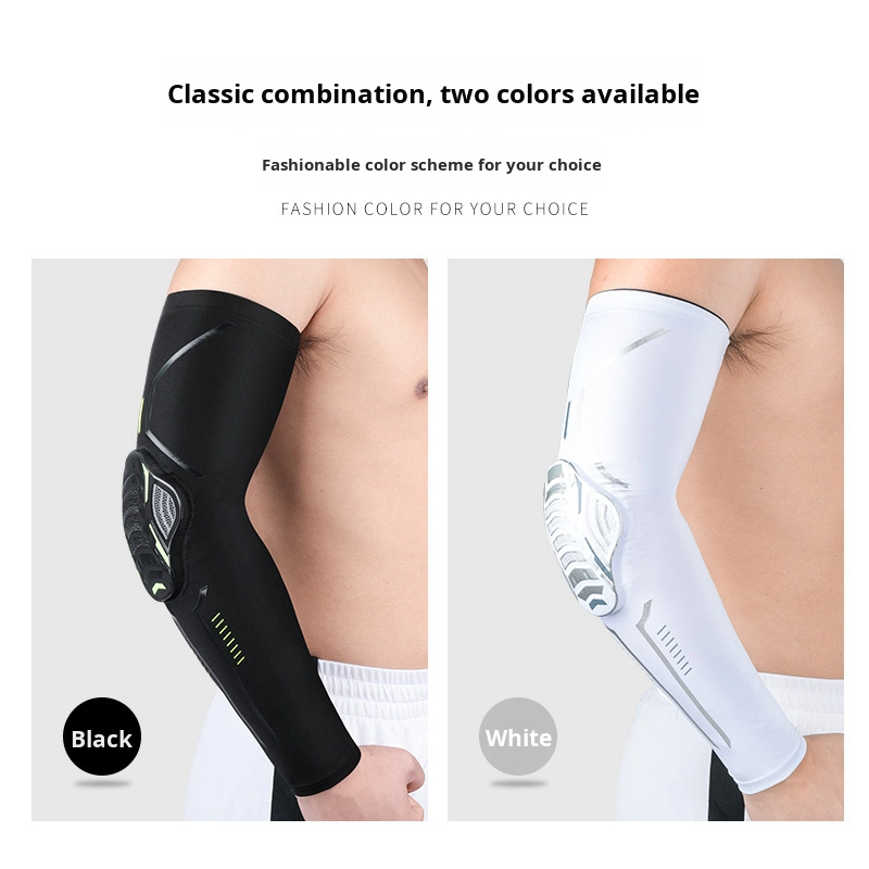 Arm Pad Factory - Good Quality Sport Relieve Anti-slip Long Full Forearm Pad Cycling Arm Support