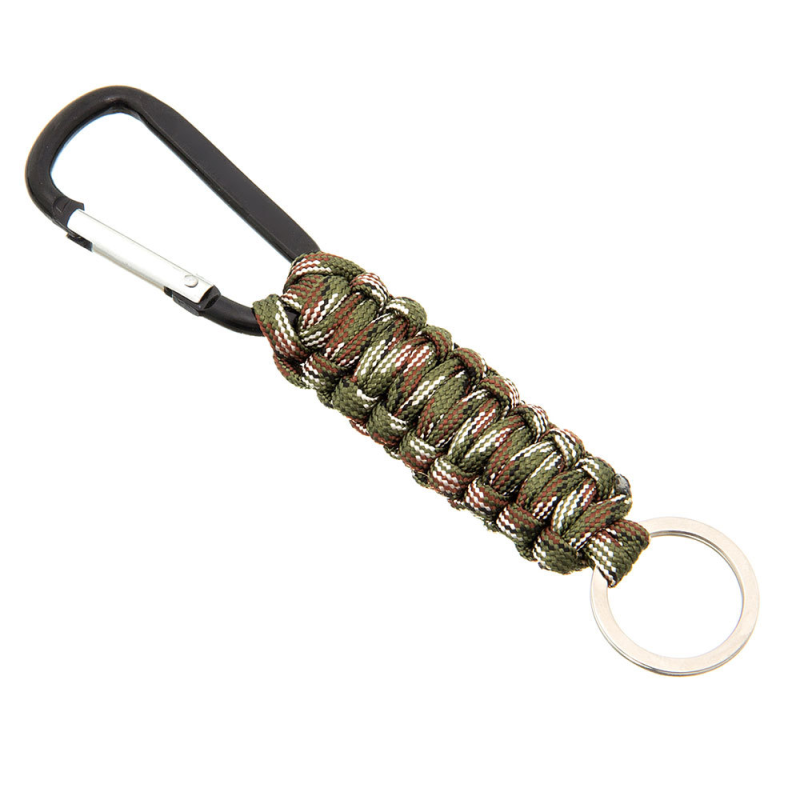 Carabiner Keychain Supplier - Survival Lightweight Polyester Carabiner Keychain Seven-Core Waterproof