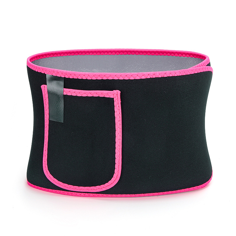 Waist Trimmer Manufacturer - Hot-Selling Silver Ion Sweat Waist Belt for Fitness Yoga Body Shaping Fat-Burning
