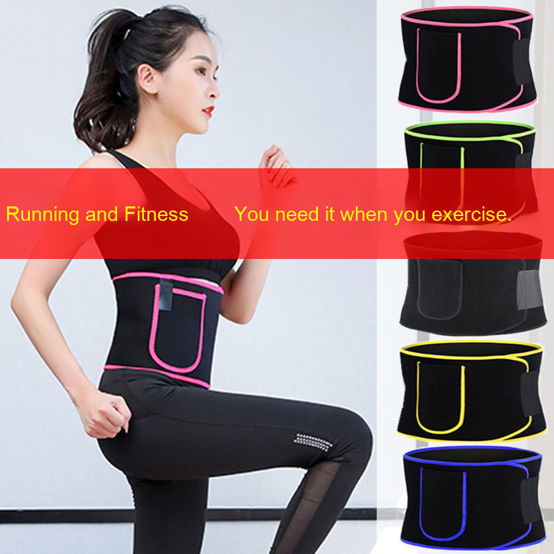 Waist Trimmer Manufacturer - Hot-Selling Silver Ion Sweat Waist Belt for Fitness Yoga Body Shaping Fat-Burning