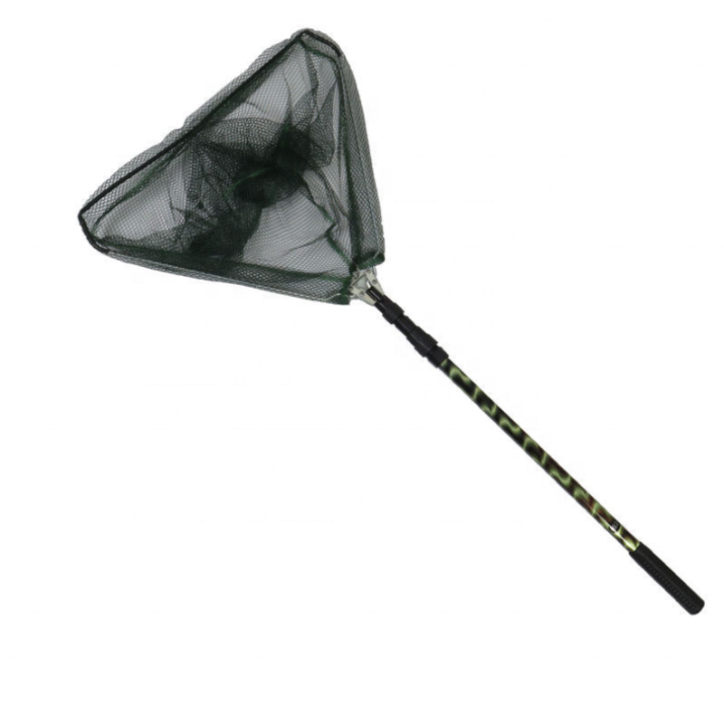 Fishing Net Factory - Fishing Landing Net with Telescoping Pole Handle Freshwater for Kids Men Women