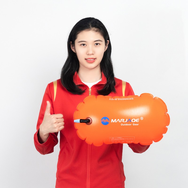 Safety Buoy Manufacturer - Inflatable Swimming Buoy Open Water Safety Towing Buoy Float Bag Outdoor