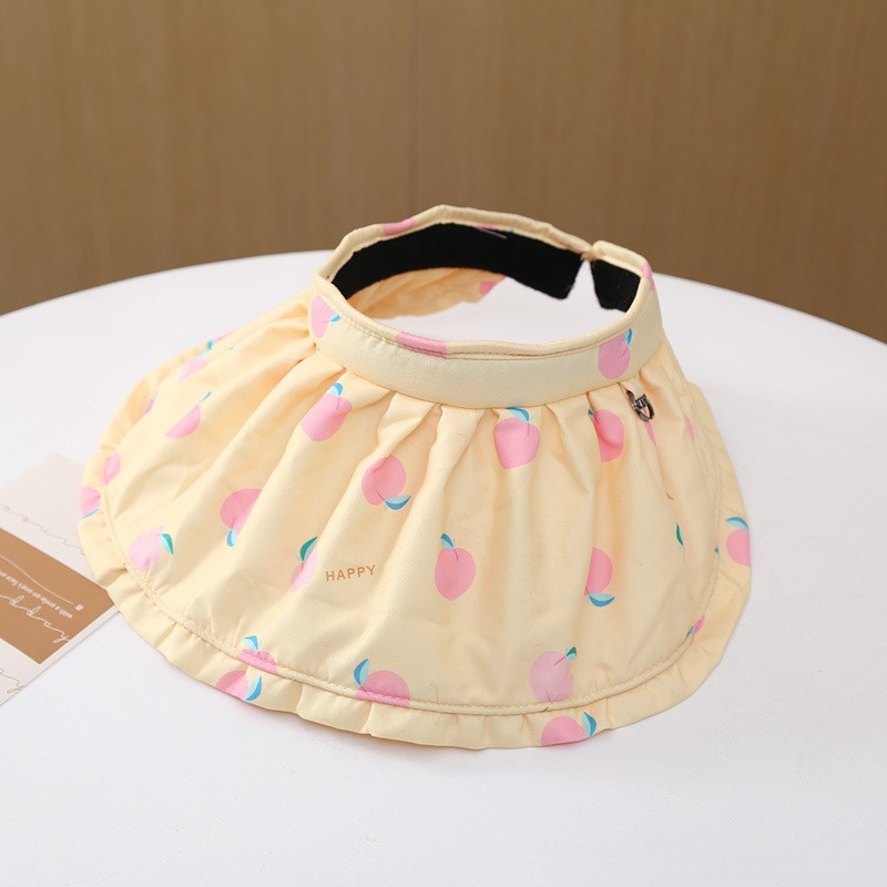 Sun Hat Factory - Children's Shell Empty Top Hat Sun Protection UV Protection Baby Travel Cartoon