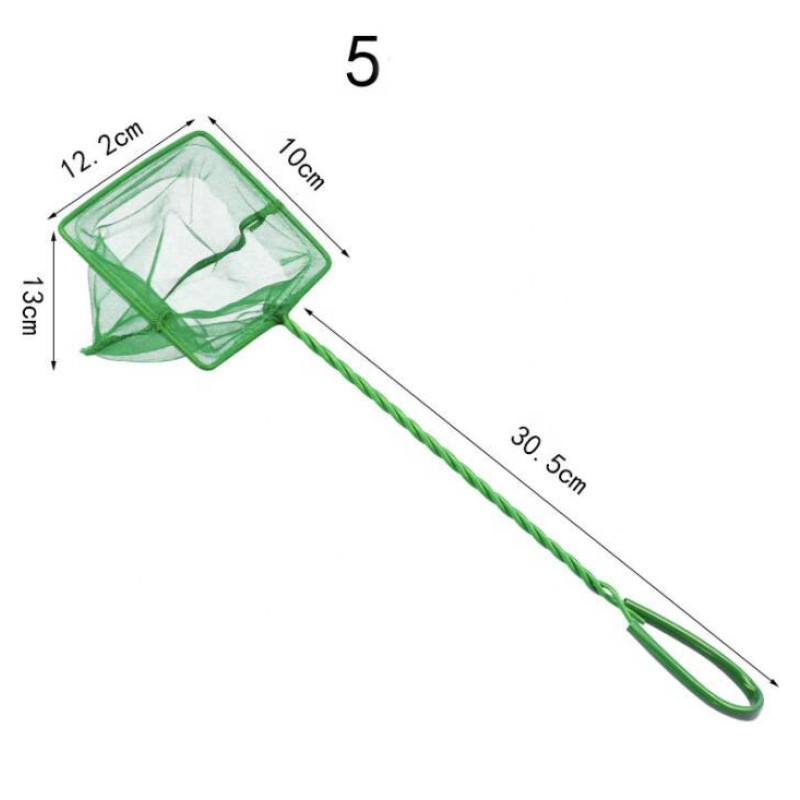 Aquarium Net Supplier - Aquarium Accessories Fish Tank Fishing Net Hand Aquarium Net Green Color