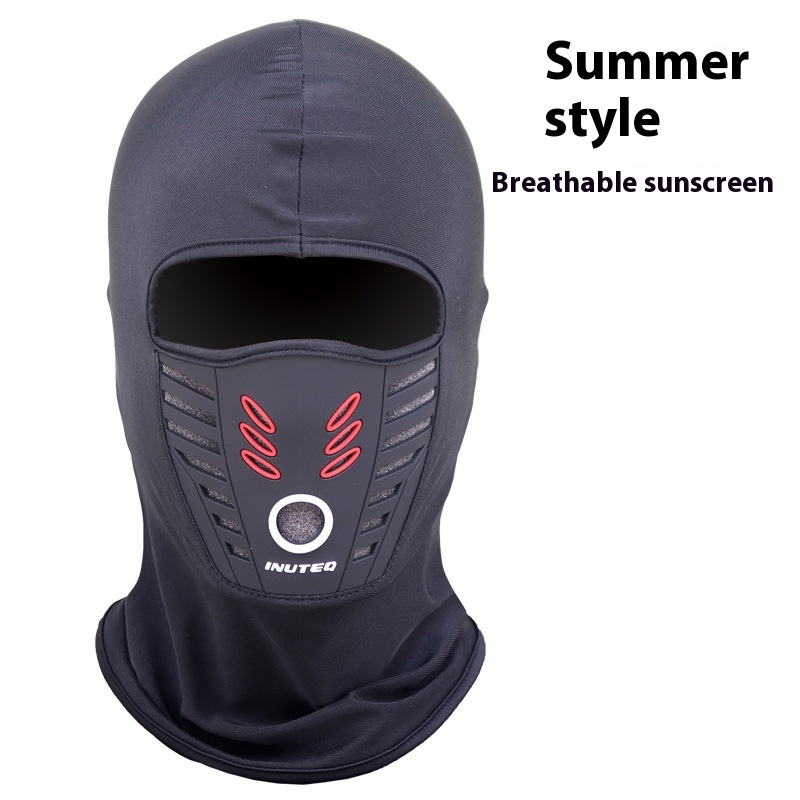 Motorcycle Mask Manufacturer - Summer/Winter Fleece Motorcycle Face Mask Anti-dust Full Face Cover Hat