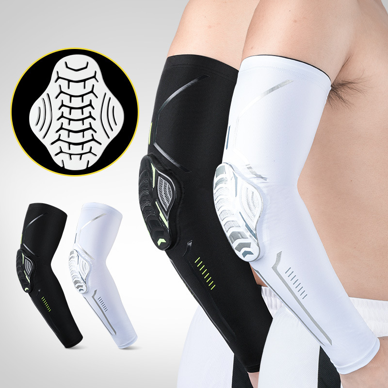 Arm Pad Factory - Good Quality Sport Relieve Anti-slip Long Full Forearm Pad Cycling Arm Support