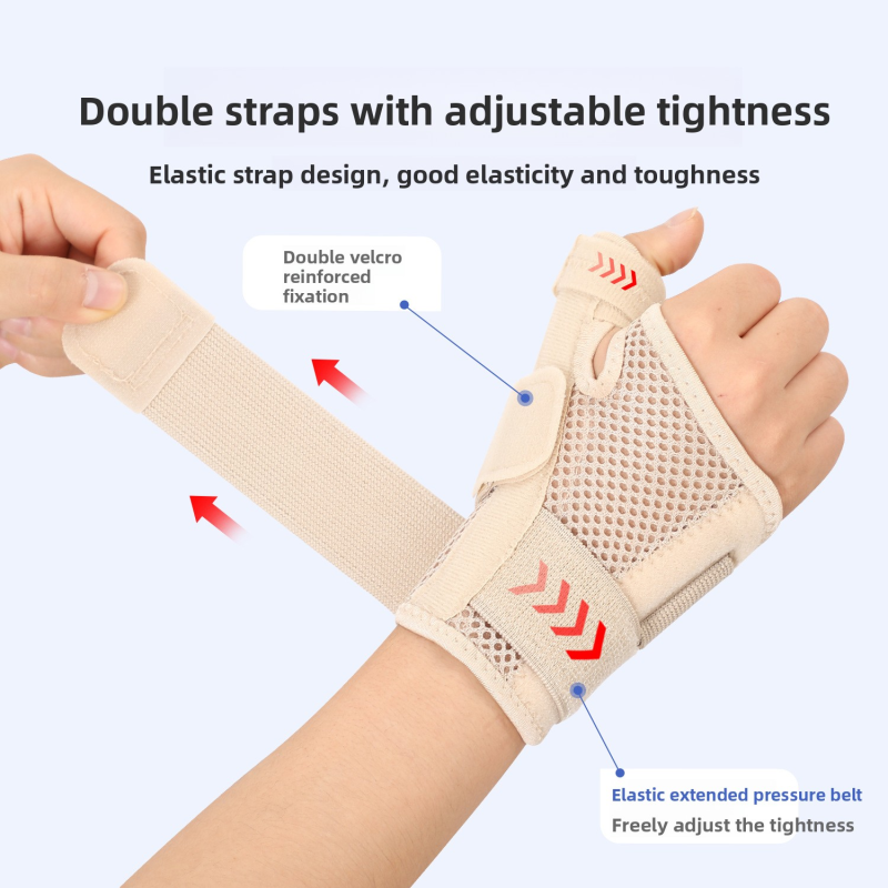 Wrist Guard Manufacturer - Neoprene Sports Wrist Guard Finger Protector Compression Thumb Brace Tendon