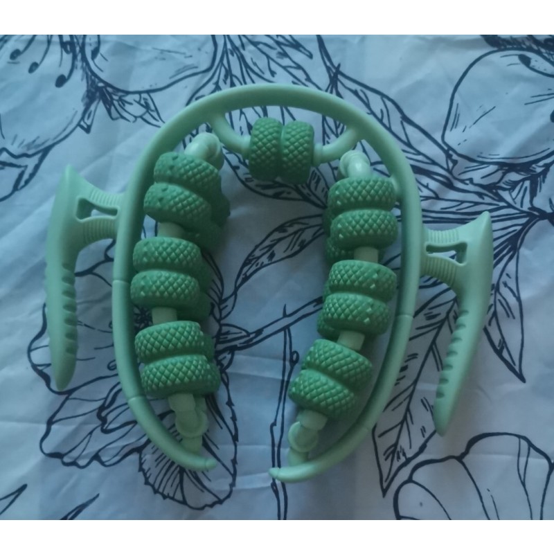 Leg Massager Factory - 26-Wheel Leg Massager Ring-Shaped Leg Roller Calf Muscle Relaxation Beauty