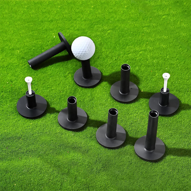 Practice Tee Manufacturer - Golf Practice Hitting Tee Pad Base Supplies High Quality Rubber Tees