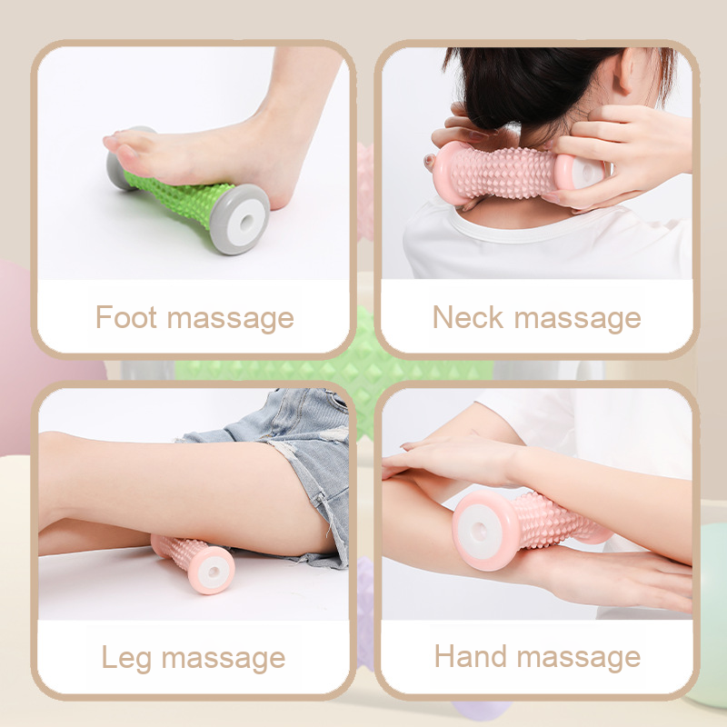 Foot Massager Supplier - Factory Direct Health Care Foot Massage Wheel Hand Foot Massager Yoga Wheel