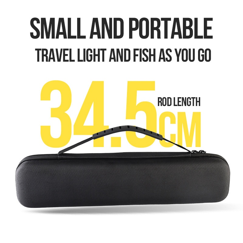 Fishing Bag Factory - Portable Handheld Storage Fishing Bag Mini 34.5cm Hard Shell Oxford Cloth