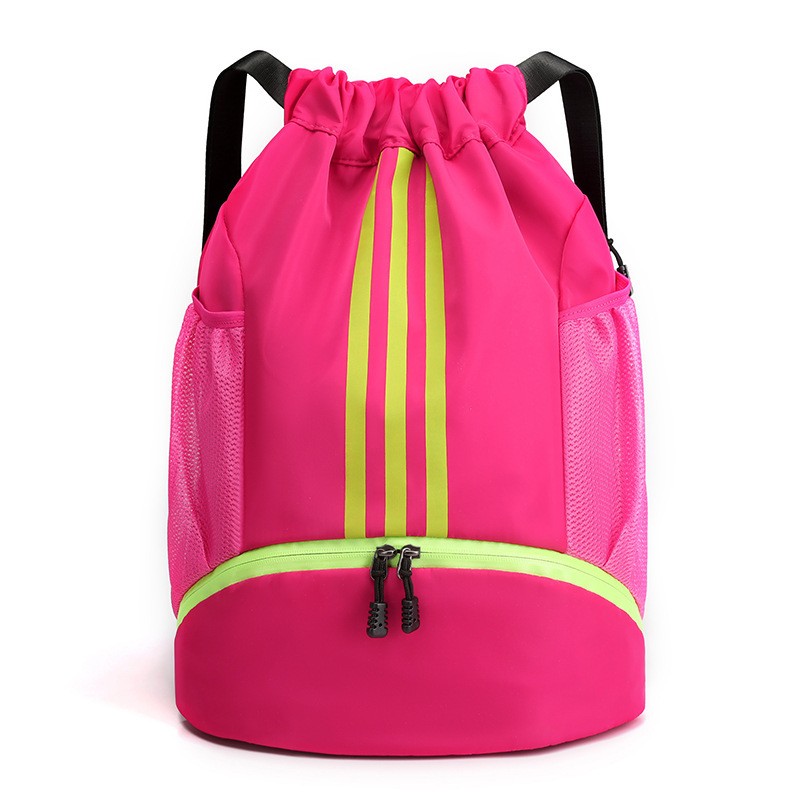 Drawstring Bag Manufacturer - Large Capacity Waterproof Drawstring Backpack Thickened Double Shoulder Bag