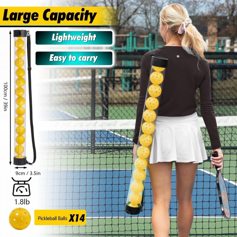 Pickleball Picker Supplier - Cheap Price Pickleball Picker Upper Ball Picker Hopper Tube Pickup Tube