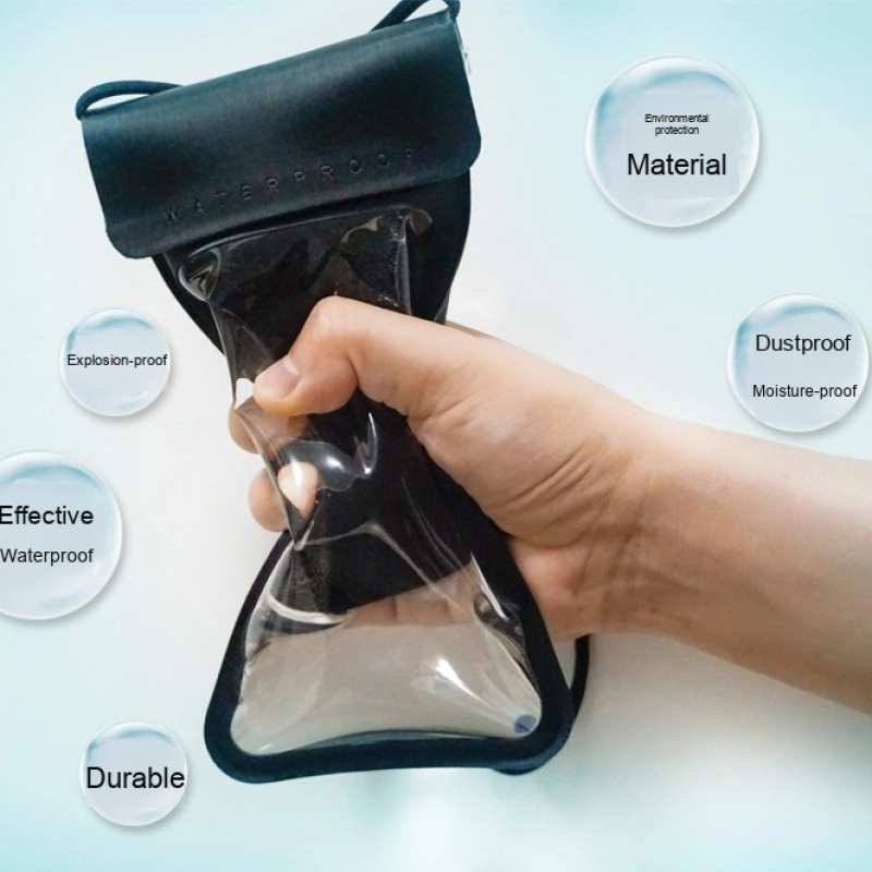Phone Bag Factory - Wholesale Transparent TPU Touch Screen Waterproof Mobile Phone Bag Swim Dive