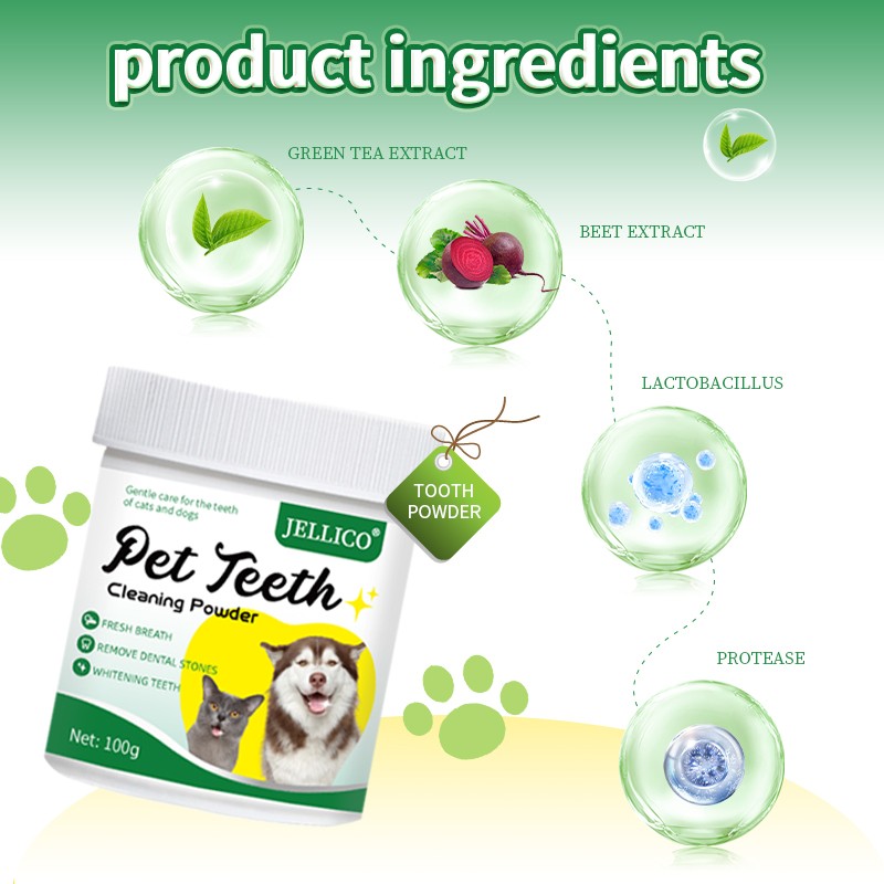 Pet Dental Powder Manufacturer - OEM ODM Dental Powder for Dogs Cats Teeth Cleaning Plaque Removal
