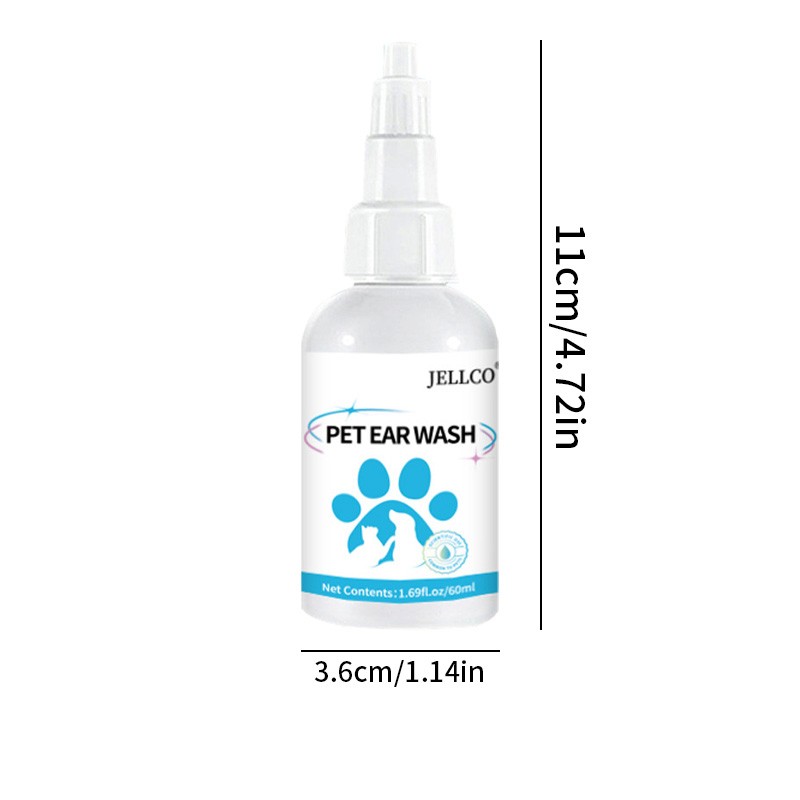 Pet Ear Cleaner Supplier - Factory Supply Removes Dirt Ear Wash Drop Cleaner for Dogs Cats