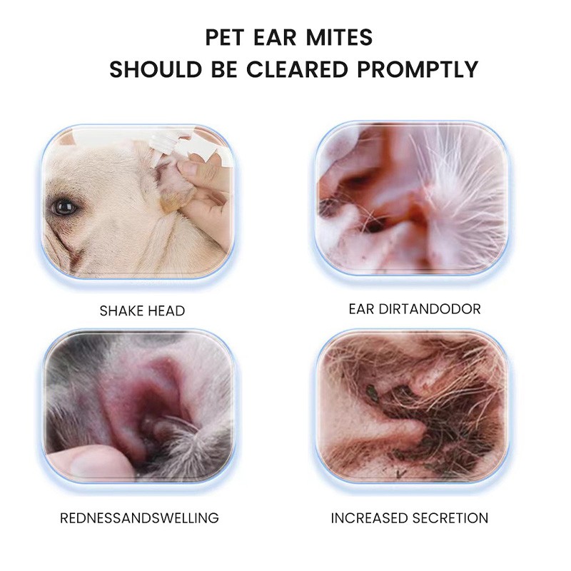 Pet Ear Cleaner Supplier - Factory Supply Removes Dirt Ear Wash Drop Cleaner for Dogs Cats