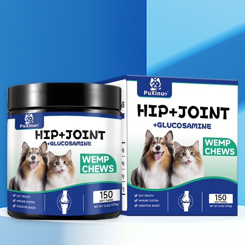 Dog Supplement Supplier - OEM ODM Glucosamine Supplements Hip Joint Pain Relief Skin Allergy