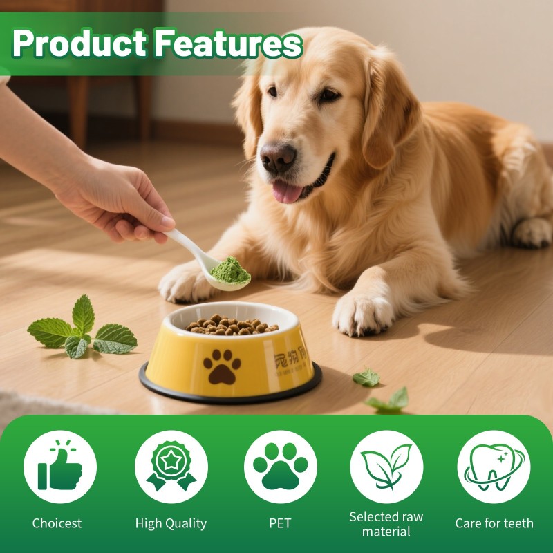 Pet Dental Powder Supplier - Wholesale 100g Natural Dog Tartar Remover Oral Care Cleaning Powder