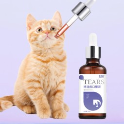 Pet Tear Stain Supplier - Tear Stain Removing Oral Liquid Supplement for Pets Dogs Cats