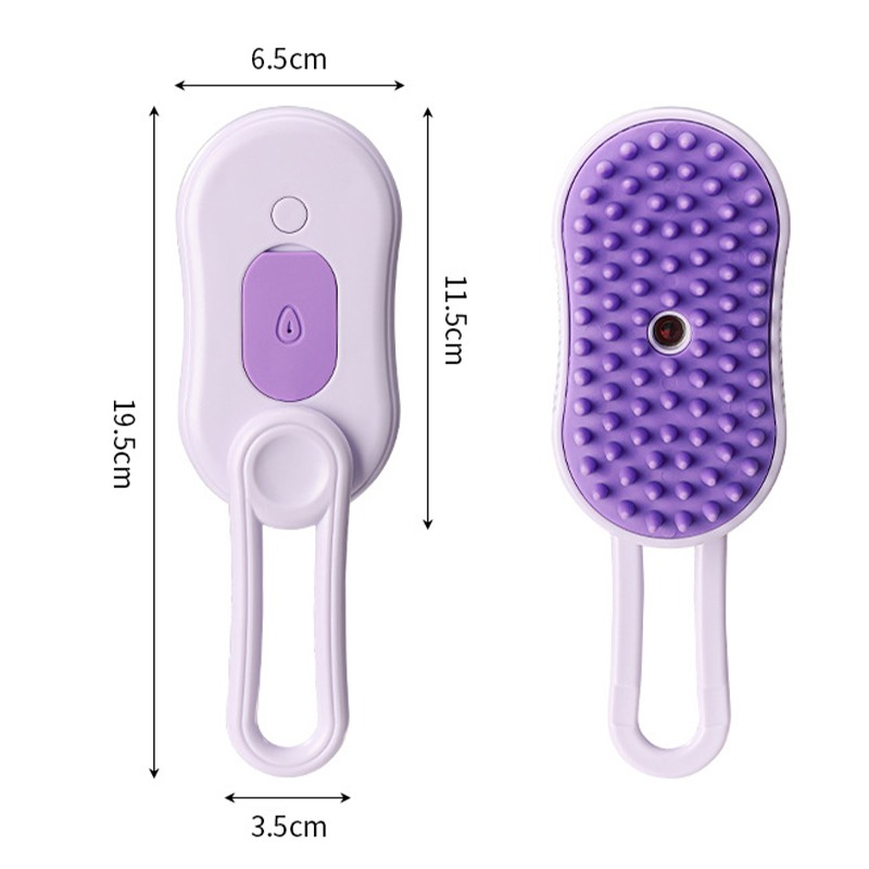 Pet Cleaning Tool Factory - Electric Plastic Pet Hair Cleaning De-Fur Shampoo Brushes Bathing Cats Dogs