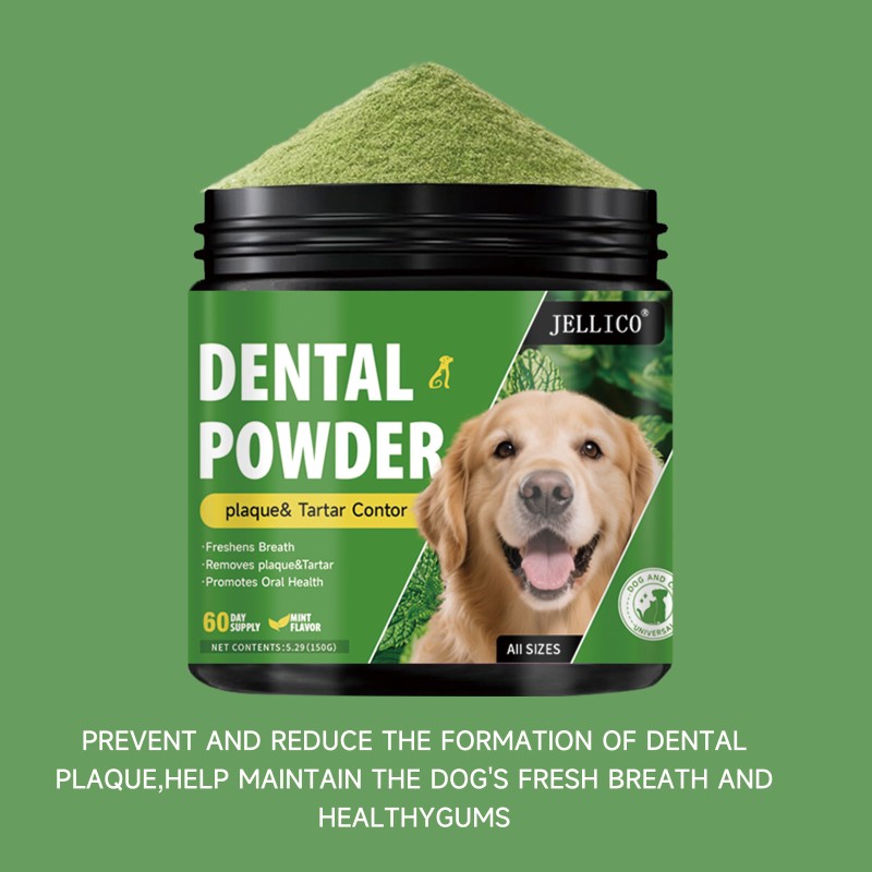 Dog Dental Powder Factory - Pet Dental Cleaning Powder Oral Health Care Clean Plaque Freshens Breath