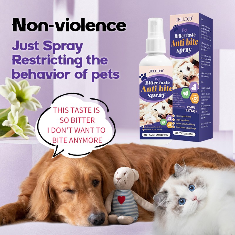 Pet Training Spray Manufacturer - Natural Anti-Chew Bitter Spray Pet Training Deterrent Stop Biting