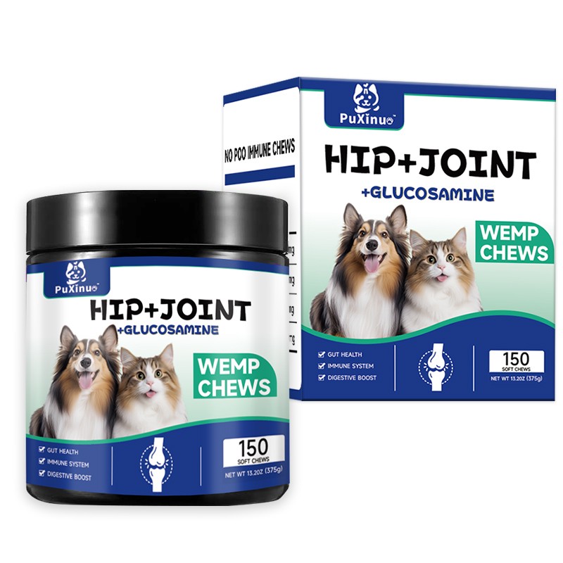 Dog Supplement Supplier - OEM ODM Glucosamine Supplements Hip Joint Pain Relief Skin Allergy