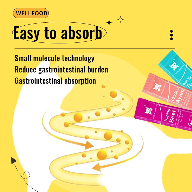 Cat Food Supplier - China Pet Food Supplier Customize Wholesale Cat Treats Wet Food Strips Snacks