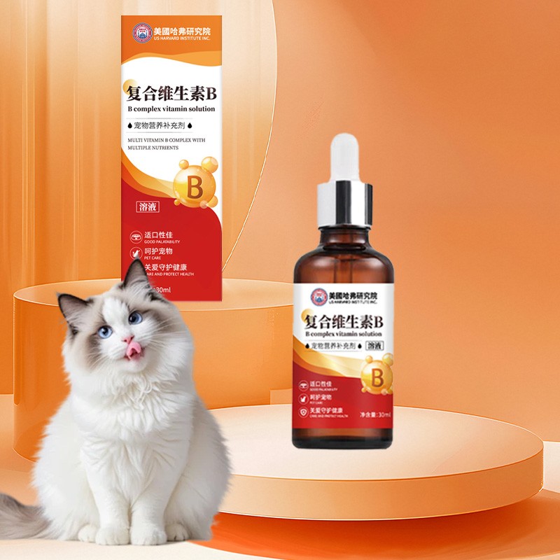 Pet Vitamin Supplier - Nutritious Complex Vitamin B Supplements for Dogs Cats Premium Care