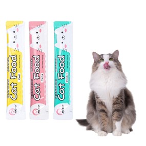 Cat Treats Factory - Organic Premium Wet Cat Treats High Protein Nutrition Snack Chicken Salmon Cod