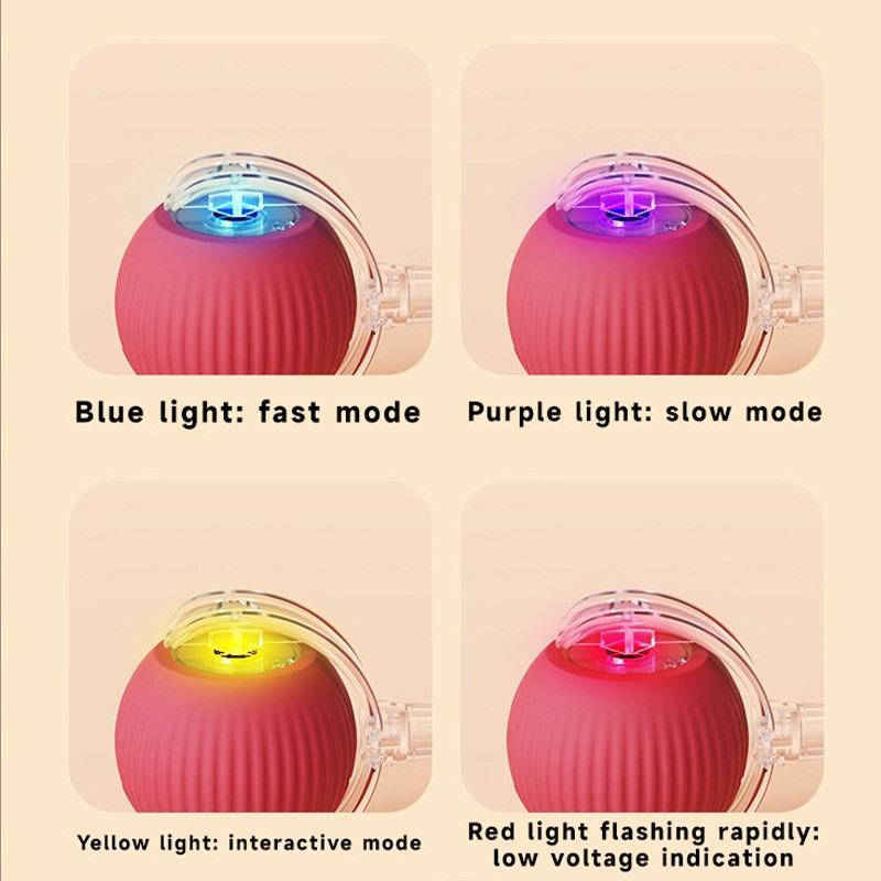 Cat Toy Manufacturer - Intelligent Cat Teasing Ball Pet Toys Interactive Plaything for Cats