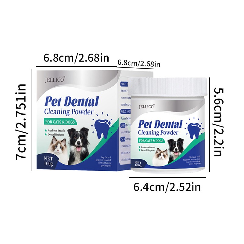 Pet Cleaning Powder Factory - OEM Cleaning Products Powder Oral Breath Teeth Plaque Fresher Dogs