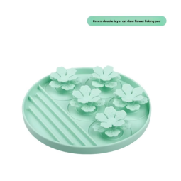 Pet Feeding Mat Manufacturer - Fun Eco-Friendly Silicone Pet Feeding Mat Solid Pattern Bathing Dog Lick