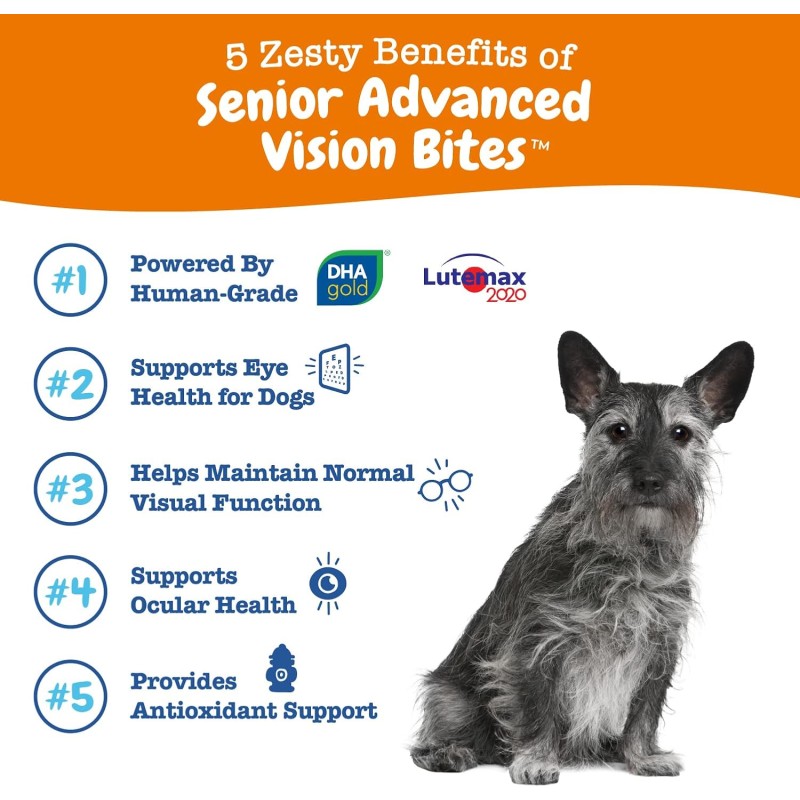 Dog Vision Supplement Supplier - GMP Dog Vision Supplements with Cod Liver Oil Pet Eye Support Chews