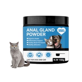 Pet Gut Health Factory - Custom Pet Care Supplements Anal Gland Powder for Dogs Gut Health Digestion Immune