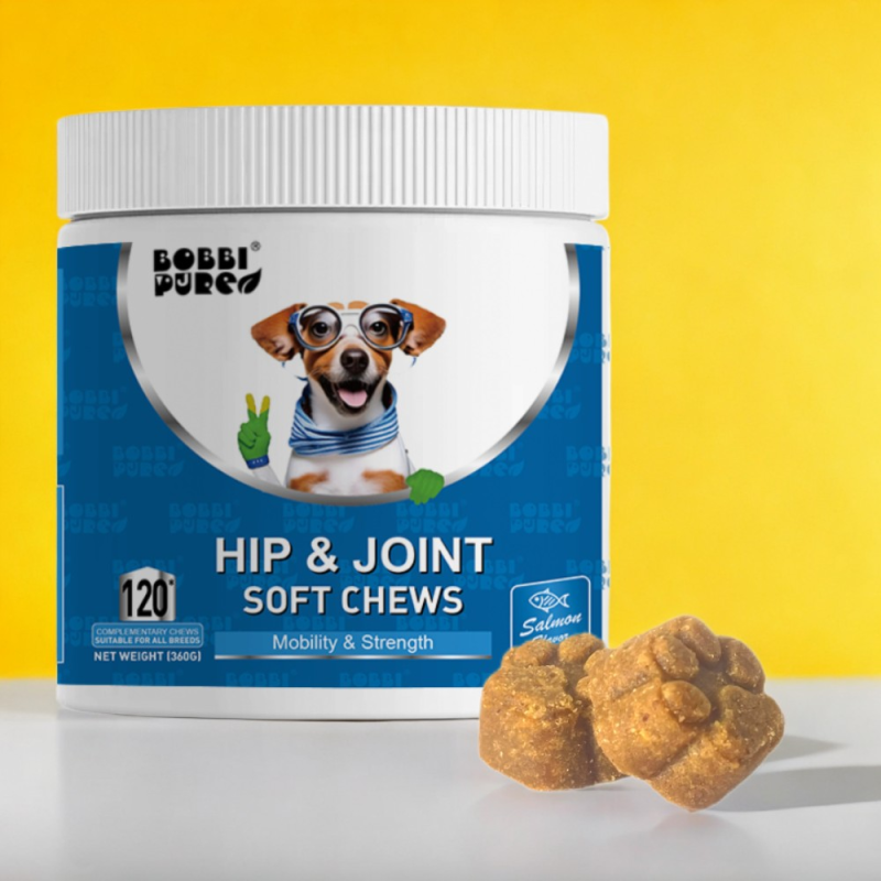 Soft Chews Supplier - Best Natural Hip Joint Soft Chews for Dogs Lecithin Multivitamin Vitamin Dog Treats