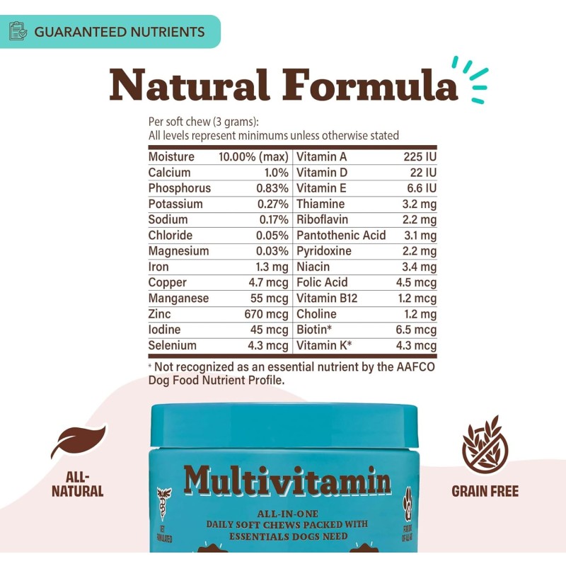 Multivitamin Manufacturer - OEM Dog Multivitamin Top Manufacturer Complete Pet Health Care Supplements GMP