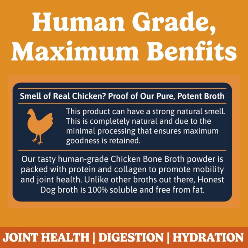 Bone Broth Powder Manufacturer - Human-Grade Pet Food Hydration Topper for Dog Cat Joint Care