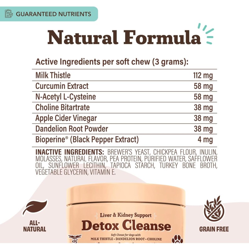 Liver Supplement Supplier - Natural Liver Supplement Dogs Liver Detox Hepatic Health Aid Vet Recommended