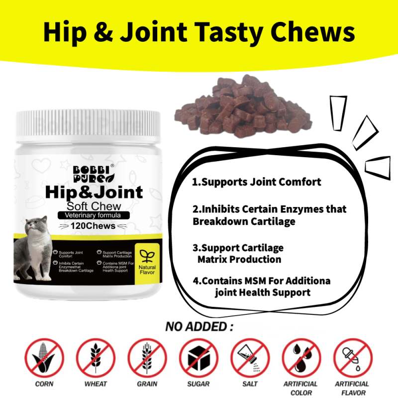 Glucosamine Supplement Factory - Premium Glucosamine Chondroitin MSM Dog Joint Supplement High Strength Mobility