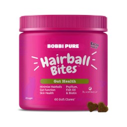 Hairball Control Factory - Natural Dog Shedding Support Soft Chews Private Label Functional Treats Hairball Control
