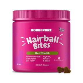 Hairball Control Factory - Natural Dog Shedding Support Soft Chews Private Label Functional Treats Hairball Control