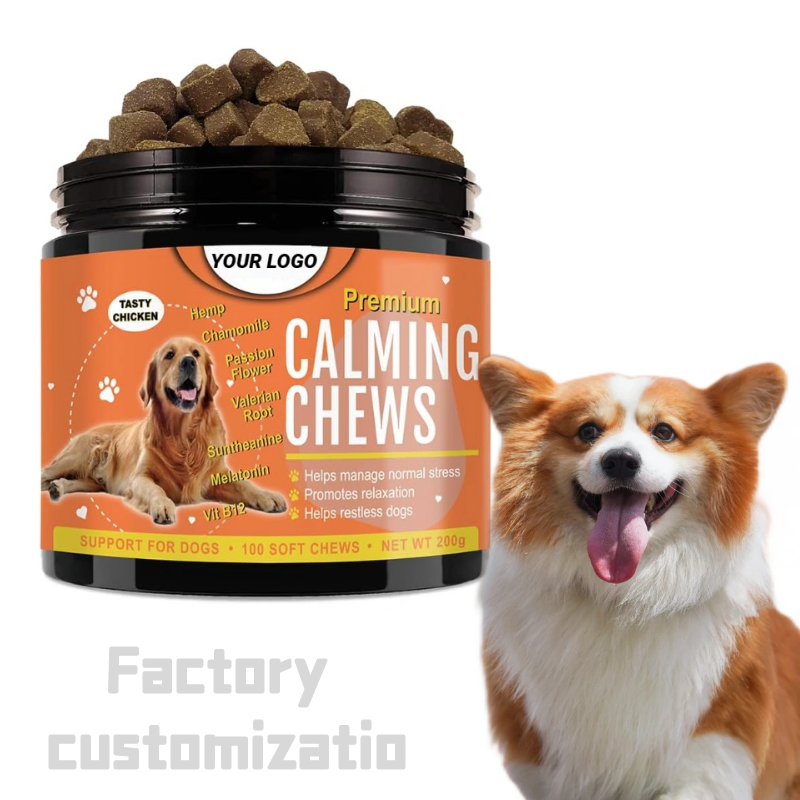 Pain Relief Manufacturer - High Quality Natural Dog Calming Soft Chews Effective Dog Pain Relief Comprehensive