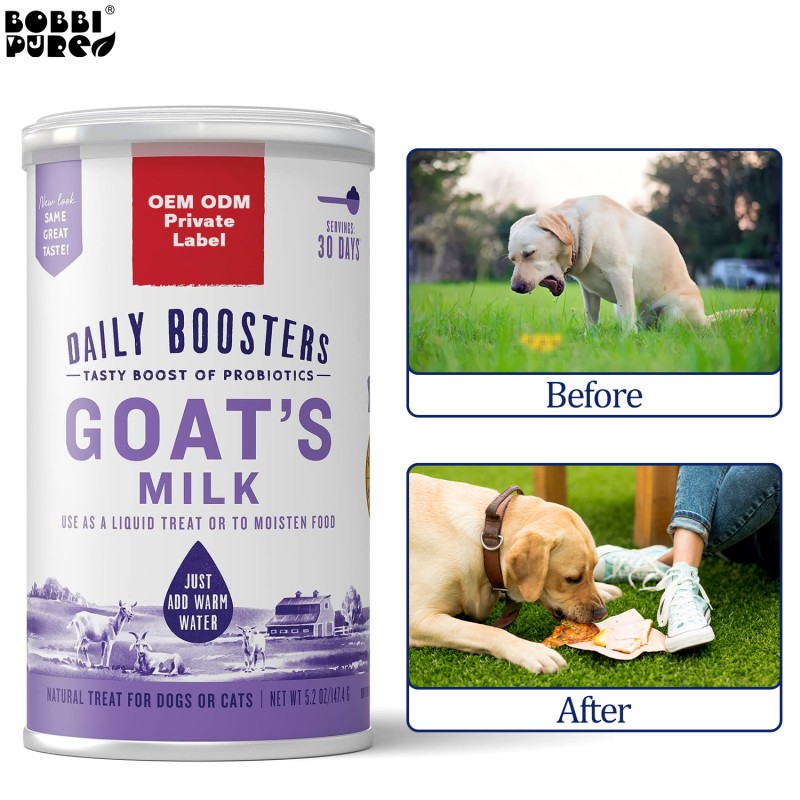 Dog Health Formula Factory - Premium All-Natural Goat Milk Powder Dog Supplement Canine Health Formula