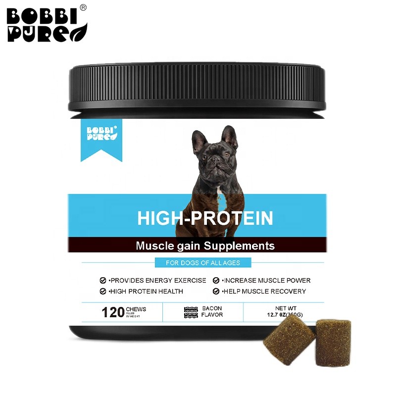 Protein Treats Supplier - HIGH-PROTEIN Collagen Dog Treats Dog Muscles Builder Supplement Protein-Rich Chews