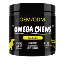 Multivitamin Probiotic Factory - Premium Salmon Oil Dog Multivitamin Probiotics Supplement for Pet Care Wholesale